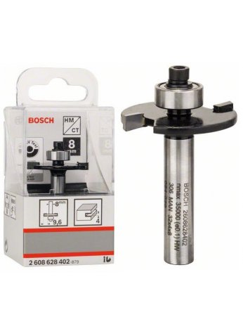 Freza p/u lemn 8*32*51 h4 BOSCH 2608628402 - imagine 2