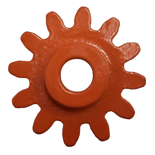 Pinion p/u betoniera 12 dinti, metal - imagine 2