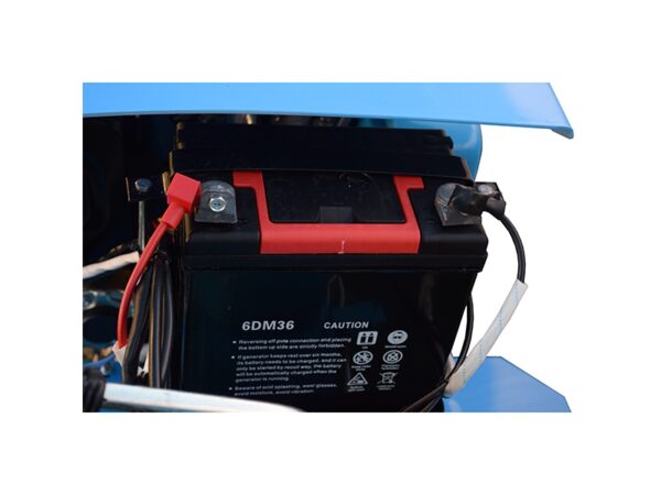 Motocultor Diesel 7CP Minsk EM1105DE (Starter+Acumulator 36Ah/Roti 5.00-12/Lumina)+SET (freza 45287) - imagine 17