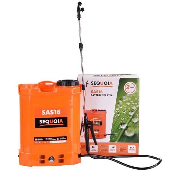 SAS16 Pulverizator cu acumulator 16L SEQUOIA - imagine 8